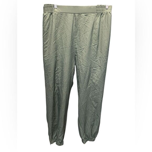 NWOT Old Navy Women’s Green Stretch Tech Zipper Pockets Joggers - Size 4XL - Picture 5 of 7